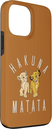 Vista 3 de Funda para iPhone 13 Pro Max Disney The Lion King Simba y Nala Hakuna Matata