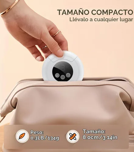 Vista 9 de Cortauñas eléctrico 3 en 1, lima de uñas para bebé, 3 velocidades, recortadora de uñas automática de pulido con almacenamiento de virutas de uñas