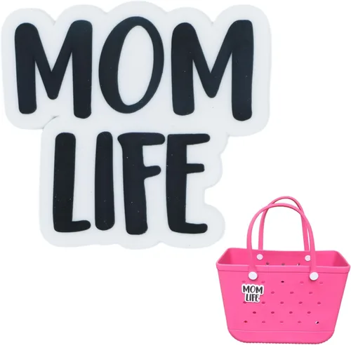 Vista 6 de JinJing Beach Bag Accessories PVC Rubber Totes Inserts Charms for Bogg Bag