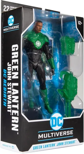 Vista 11 de McFarlane Toys DC Multiverse Modern Comic Green Lantern (John Stewart) 7" figura de acción
