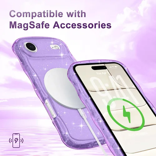 Vista 333 de Pepmune Funda magnética para iPhone 17 Pro Max, color rosa