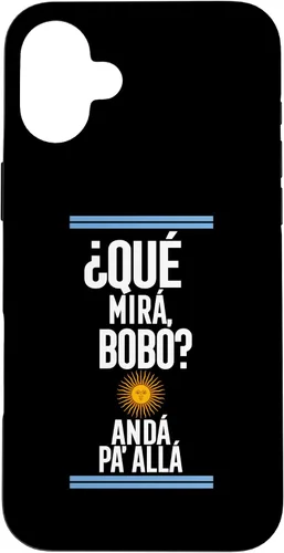Vista 23 de iPhone 16 Qué Miras Bobo - Funda Mirabobo, Quemira Mirá