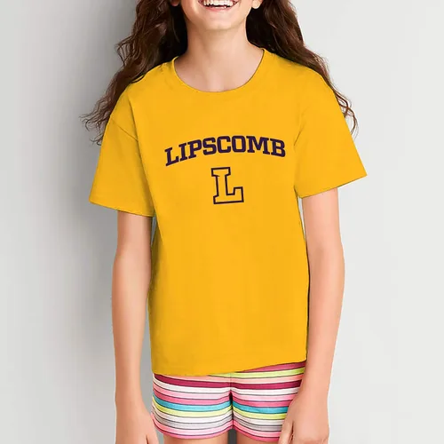 Vista 754 de NCAA Arch Logo, camiseta juvenil color del equipo, universidad - universidad