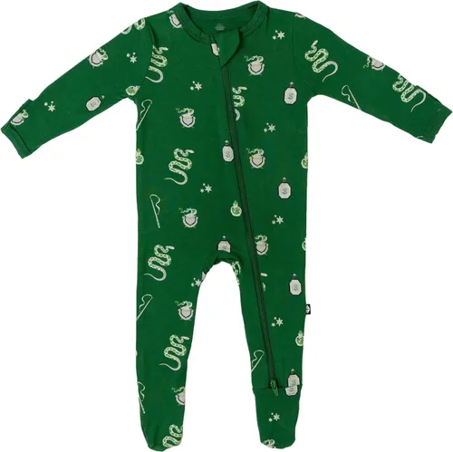 Vista 33 de Kyte Baby - Mameluco unisex con cierre de cremallera, de rayón hecho de bambú, 0-24 meses Barbie Astronauta