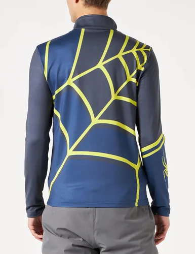 Vista 4 de Spyder Cuello en T Capitol Zip para hombre
