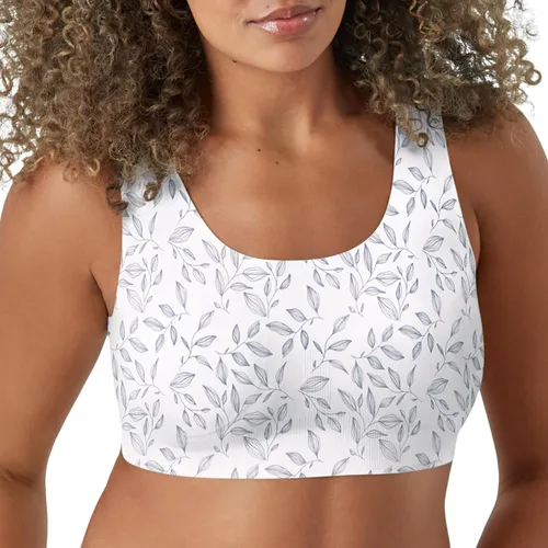 Vista 13 de Bali Sujetadores sin varillas para mujer, Comfort Revolution Easylite - Brasieres tipo camiseta para mujer, diseño de pullover, los más cómodos Negro