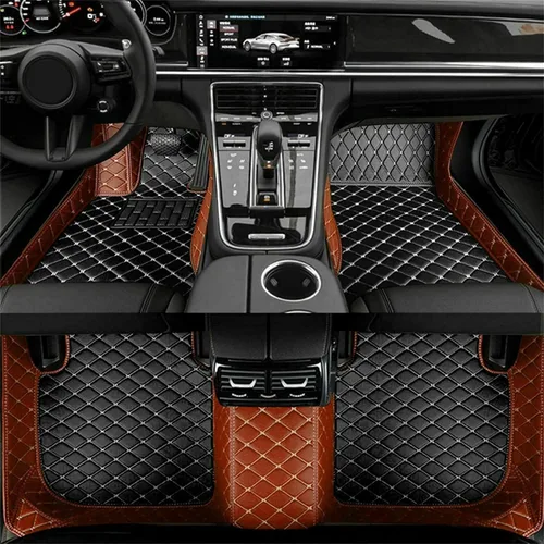 Vista 27 de Alfombrillas personalizadas Yaruicar para 99.99% de sedanes, SUV, autos deportivos, para hombres y mujeres, protección completa, almohadillas Negro