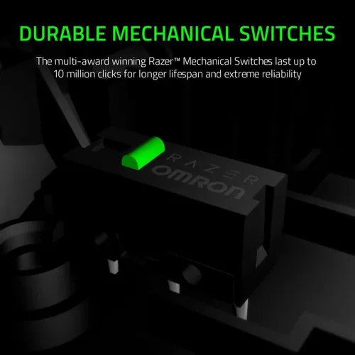 Vista 3 de Razer DeathAdder Essential (2021) - Ratón para juegos con cable con sensor óptico de 6,400 DPI