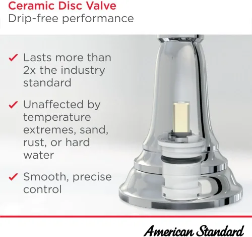 Vista 3 de American Standard Colony Pro 7075000.002 - Grifo para lavabo de baño