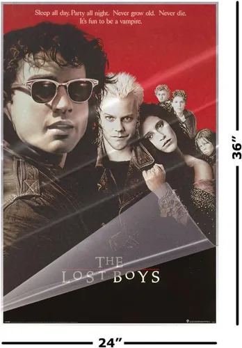 Vista 2 de The Lost Boys - Póster de película (estilo regular) (tamaño: 24" x 36") (póster laminado)