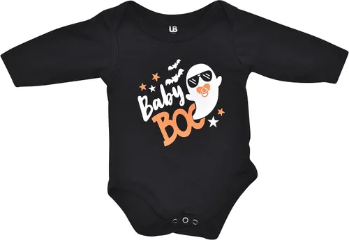 Vista 3 de Unique Baby Juego de canastilla unisex para el primer Halloween Baby Boo Ghost