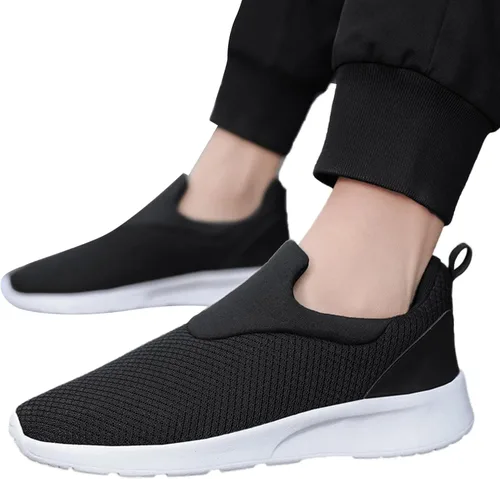 Vista 4 de JWSVBF Tenis para fascitis plantar para mujer, de malla de punto, sandalias para fascitis plantar, zapatos casuales con lazos, unisex, a la moda