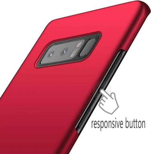 Vista 3 de Funda compatible con Samsung Galaxy Note 8 [protección delgada] [protege de golpes/arañazos/caídas/marcas] [plástico PC de alta calidad] cubierta