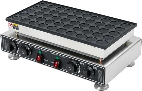 Vista 4 de Mini máquina para hacer panqueques de 1800 W, 110 V, para encimera, panqueques, panqueques, panqueques, antiadherentes, eléctricas, perfectas