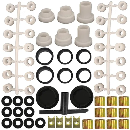 Vista 5 de Kit universal de ventana eléctrica, kit de conversión de ventana eléctrica incluye 2 motores, 2 interruptores, 3 arnés y accesorios de instalación