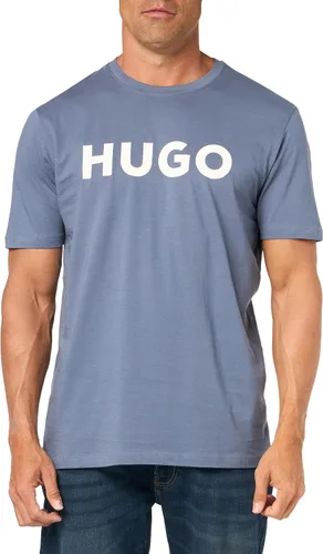 Vista 53 de Hugo Men's Print Logo Short Sleeve T-Shirt Blanco