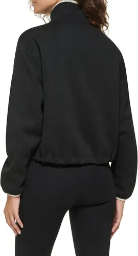Vista 2 de DKNY Womens Sport Half Zip Sweater Fleece Jacket