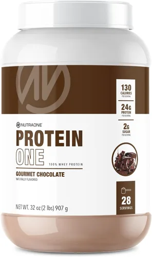 Vista 14 de NutraOne ProteinOne Whey Protein Promueve la recuperación y desarrolla músculo con un batido de proteínas en polvo para hombres y mujeres