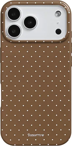 Vista 65 de inewateri Funda compatible con iPhone 11 con bonito diseño estético de lunares a la moda, fundas simples para TPU suave, funda de protección Negro