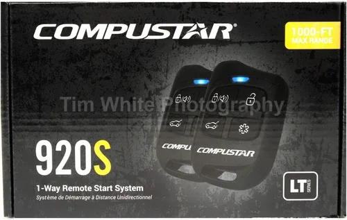 Vista 4 de Compustar CS920-S (920S) - Sistema de arranque remoto de 1 vía y entrada sin llave con alcance de 1000 pies