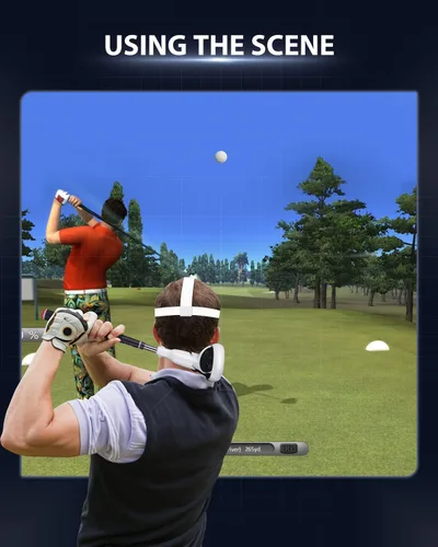 Vista 6 de Amavasion VR Golf Club Handle Accessories Compatible with Meta Oculus Quest 2 Enhance Immersive VR Game Experience (Blackred)