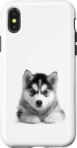 Vista 5 de Cute Siberian Husky for Dog Mom and Paw Parents Case for iPhone 16