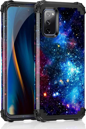 Vista 17 de Rancase Funda para Galaxy S20 FE 5G, Tres Capas de Protección Resistente a Golpes de Servicio Pesado Parachoques de Plástico Duro + Funda Protectora