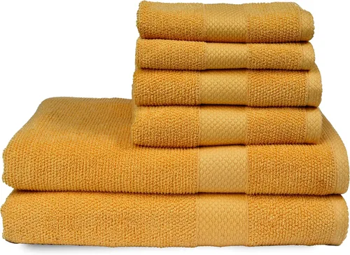 Vista 40 de MAURA Toallas de mano prémium 100% algodón de 16 x 30 pulgadas, ultra absorbentes, de secado rápido, toallas suaves para baño, toallas de mano extra
