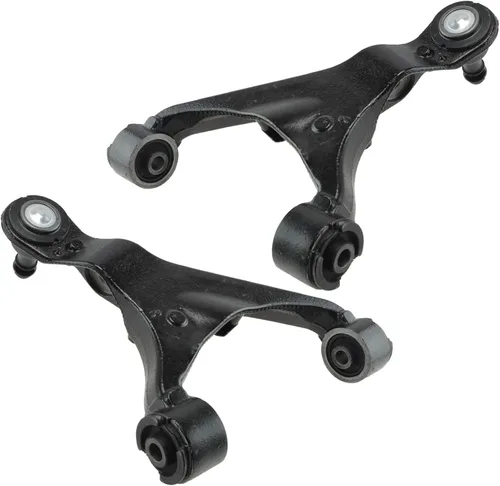 Vista 542 de Conjunto de Brazo de Control Inferior Delantero y Junta Esférica TRQ para Lado del Conductor y del Pasajero 2 Piezas Compatible con Ford Mustang GT