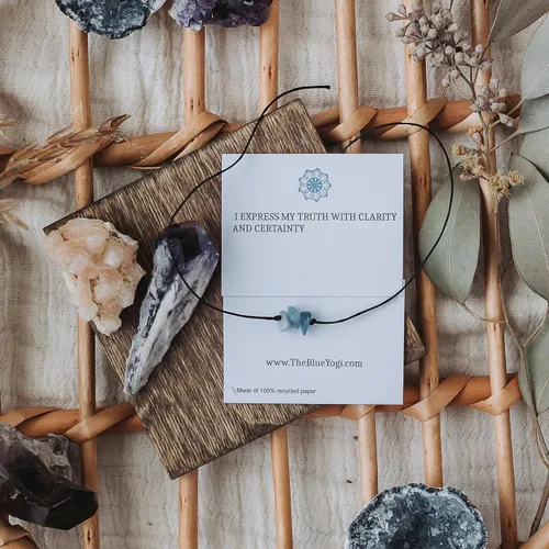Vista 37 de Banda curativa -Pulsera de protección 2 en 1 con afirmación - Cierre de corbata
