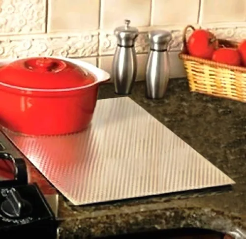 Vista 4 de Protector de encimera resistente al calor trivets para ollas y sartenes calientes, almohadillas térmicas aisladas antideslizantes para encimera