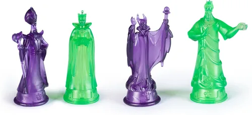 Vista 9 de Spin Master Games, Juego de ajedrez de villanos de Disney para adultos y niños, juega como personajes clásicos de Disney, Úrsula, Jafar, Hades