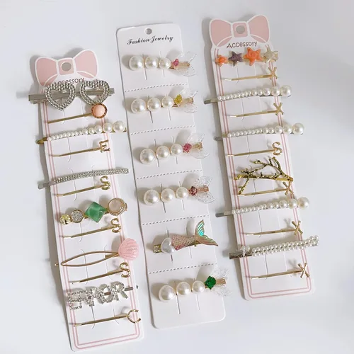 Vista 7 de QTMY 30 pinzas para el cabello para mujeres y niñas, regalo sorpresa, caja de joyería, accesorios de moda