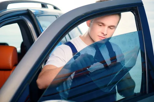 Vista 4 de Rvinyl - Kit de tintado para ventanillas de coche, diseño personalizado, recortes de computadora, solo para ventanas laterales delanteras
