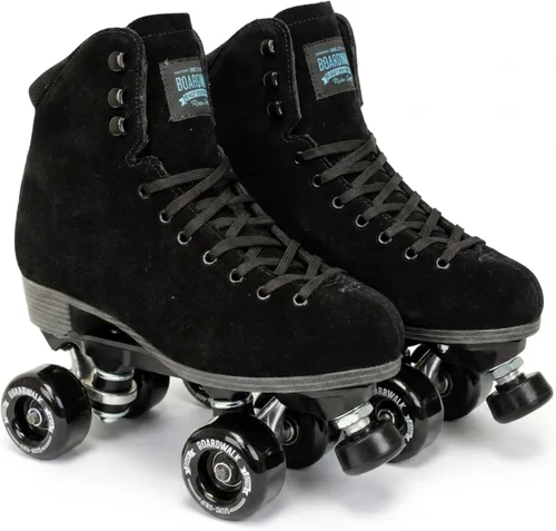 Vista 21 de Sure-Grip Boardwalk - Patines de ruedas unisex para exteriores con botas de cuero retro y ruedas 82A