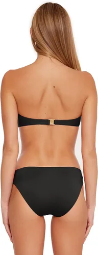 Vista 2 de Trina Turk Women's Standard Monaco Twist Bandeau Halter Bikini Top-Swimwear Separates