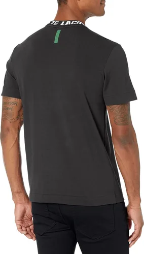Vista 2 de Lacoste Camiseta de cuello de marca de ajuste regular para hombre