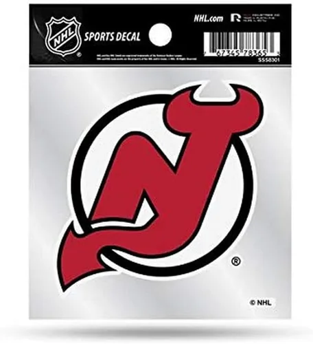 Vista 4 de Rico Industries NHL unisex-adult Primary Logo 4x4 Decal