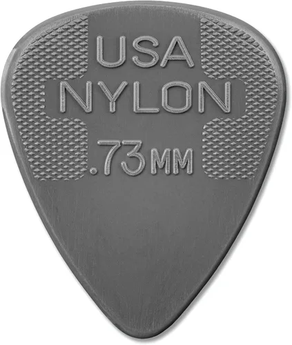 Vista 12 de JIM DUNLOP 44P100 - Púas de guitarra estándar de nailon de 0.039 pulgadas, paquete de 12