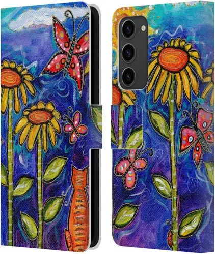 Vista 19 de Head Case Designs Officially Licensed Wyanne Half Light Nature 2 Leather Wallet Case Compatible with Samsung Galaxy S23+ 5G