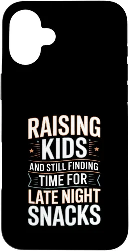 Vista 23 de Raising Kids and Still Finding Time for Late Night Snacks Case for iPhone 17
