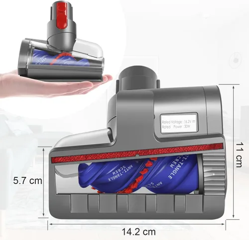 Vista 7 de FUNTECK Mini herramienta de tornillo para el cabello compatible con modelos Dyson V15 V11 V10 V8, accesorio de vacío antienredos ideal para recoger
