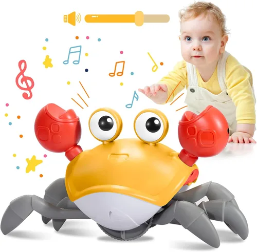Vista 11 de Plnmlls Juguete de pulpo bailarín, juguetes para el tiempo boca abajo, con música y luz LED, batería recargable integrada y volumen que se pueden