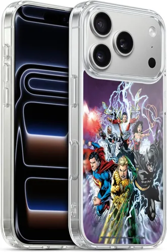 Vista 22 de Head Case Designs Funda de gel con licencia oficial de la Liga de la Justicia DC Comics #10 Darkseid War Comic Book Cover