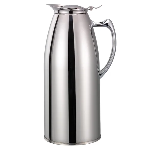Vista 8 de Service Ideas WP6SA Jarra de agua, aislamiento de espuma, acero inoxidable, acabado satinado, 0.6L Satén