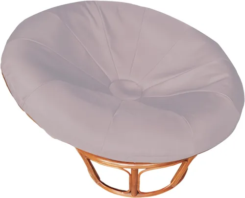 Vista 11 de Papasan - Funda de cojín para silla, cojín para interiores y exteriores, impermeable, con banda elástica diseñada para cojín Papasan