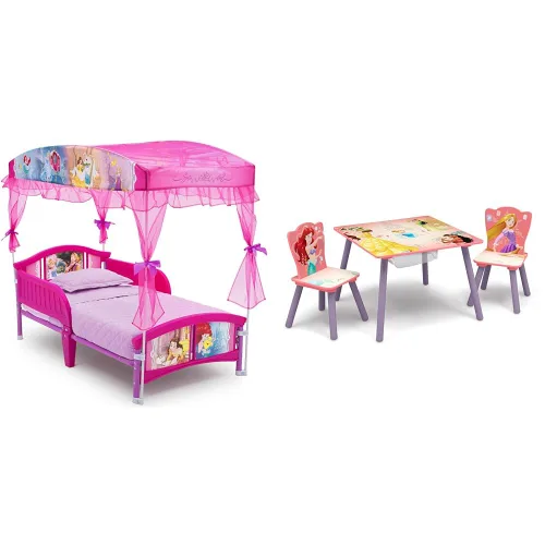 Vista 7 de Cama con dosel para niños Delta Children