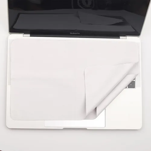 Vista 7 de Paquete de 2 paños de limpieza de microfibra compatibles con MacBook Pro/AIR de 13 pulgadas y MacBook Pro de 14 pulgadas, protección de impresión