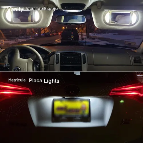 Vista 7 de Xpismii Kit de 13 piezas de luz LED interior Cherokee blanca de 6000 K, repuesto para Jeep Cherokee KL 2014 2015 2016 2017 2018 2019 2020