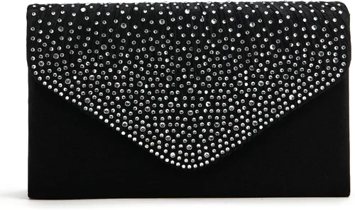 Vista 4 de Fateanuki Bolso de noche para mujer bolso de mano y bolso de mano bolso de hombro bolso cruzado para mujeres bodas banquetes